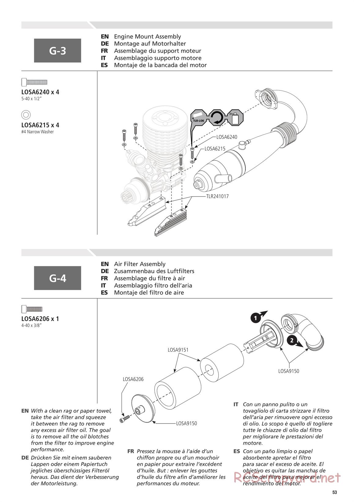 Team Losi - 8ight 4.0 Race - Manual - Page 53