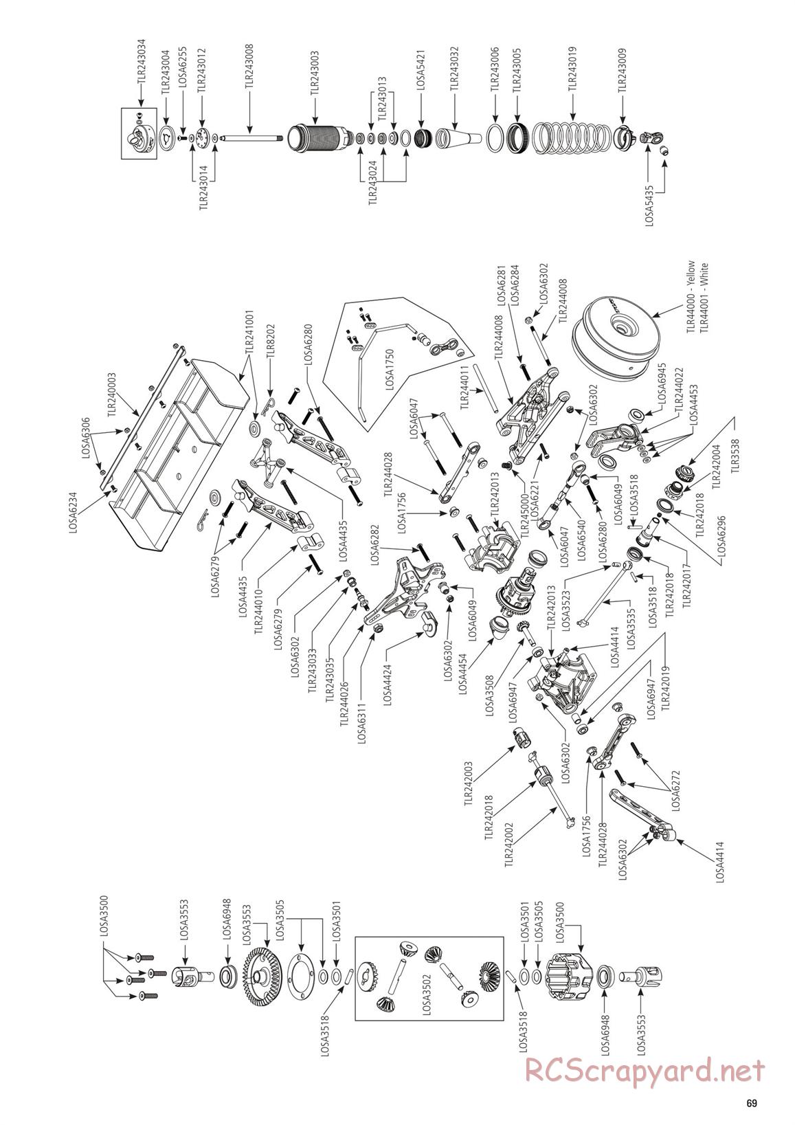 Team Losi - 8ight 4.0 Race - Manual - Page 69