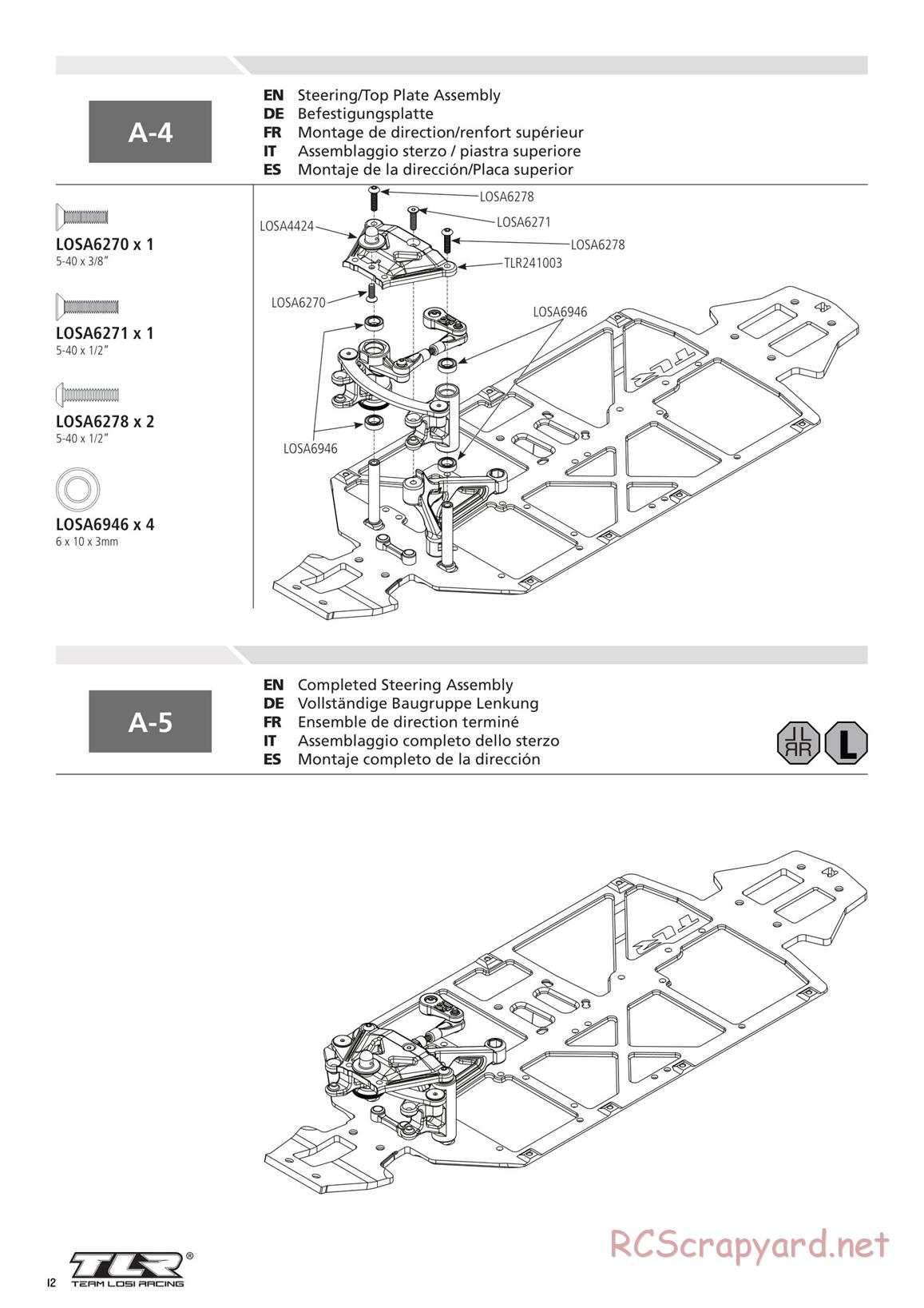 Team Losi - 8ight-E 4.0 - Manual - Page 12