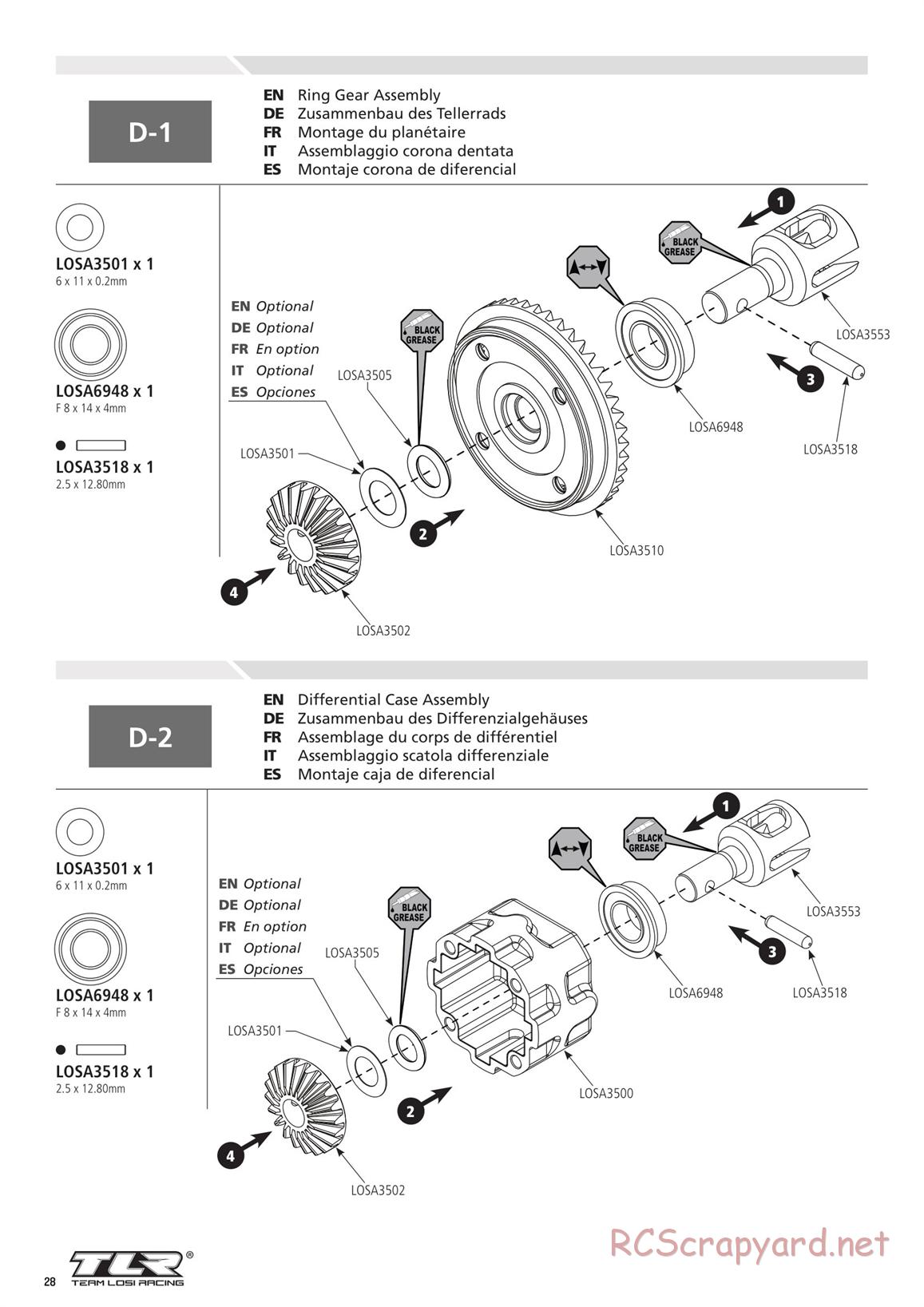 Team Losi - 8ight-E 4.0 - Manual - Page 28