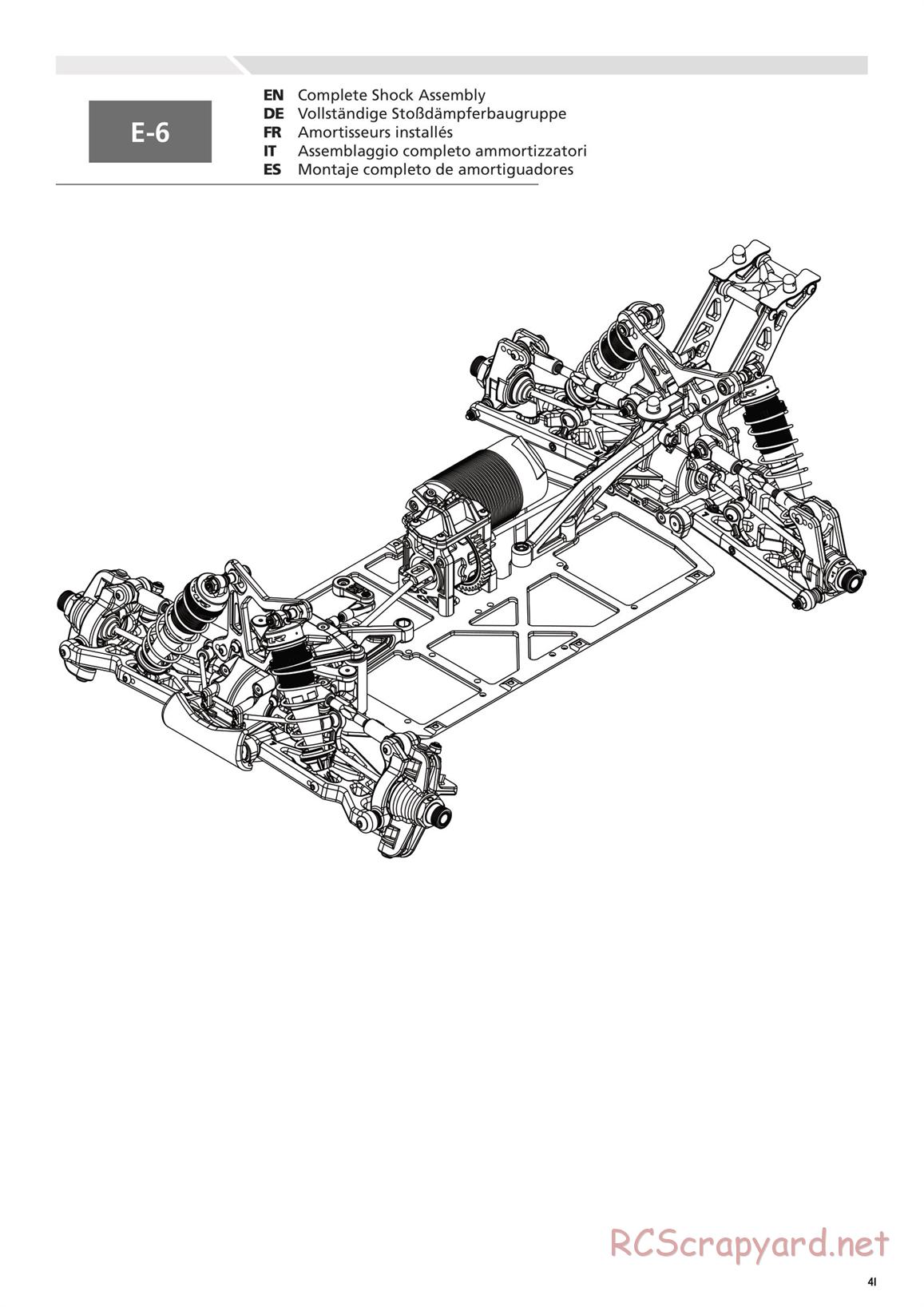 Team Losi - 8ight-E 4.0 - Manual - Page 41