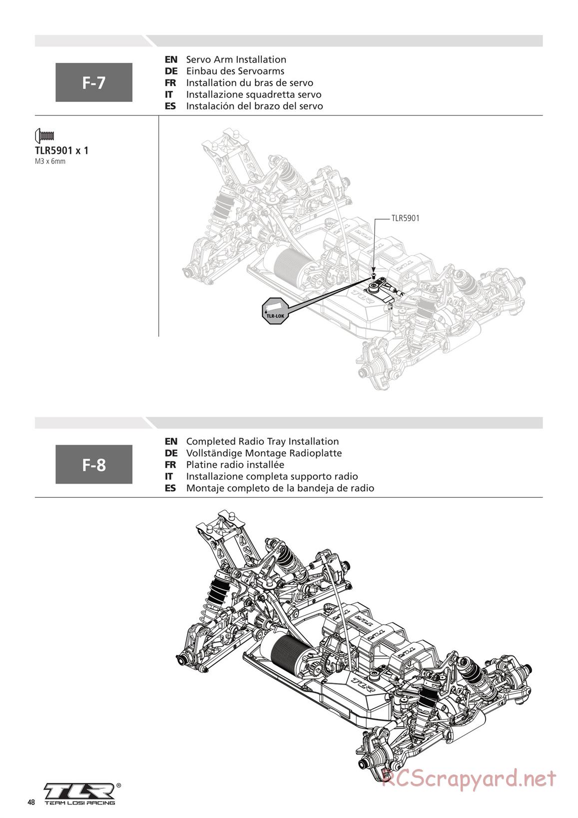 Team Losi - 8ight-E 4.0 - Manual - Page 48