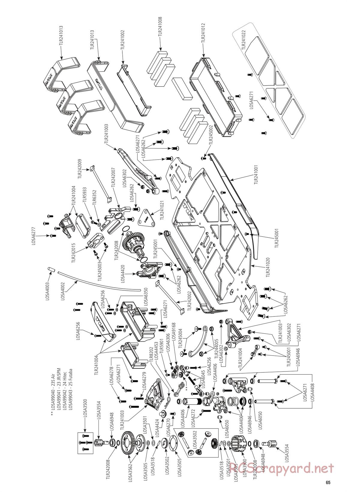 Team Losi - 8ight-E 4.0 - Manual - Page 65