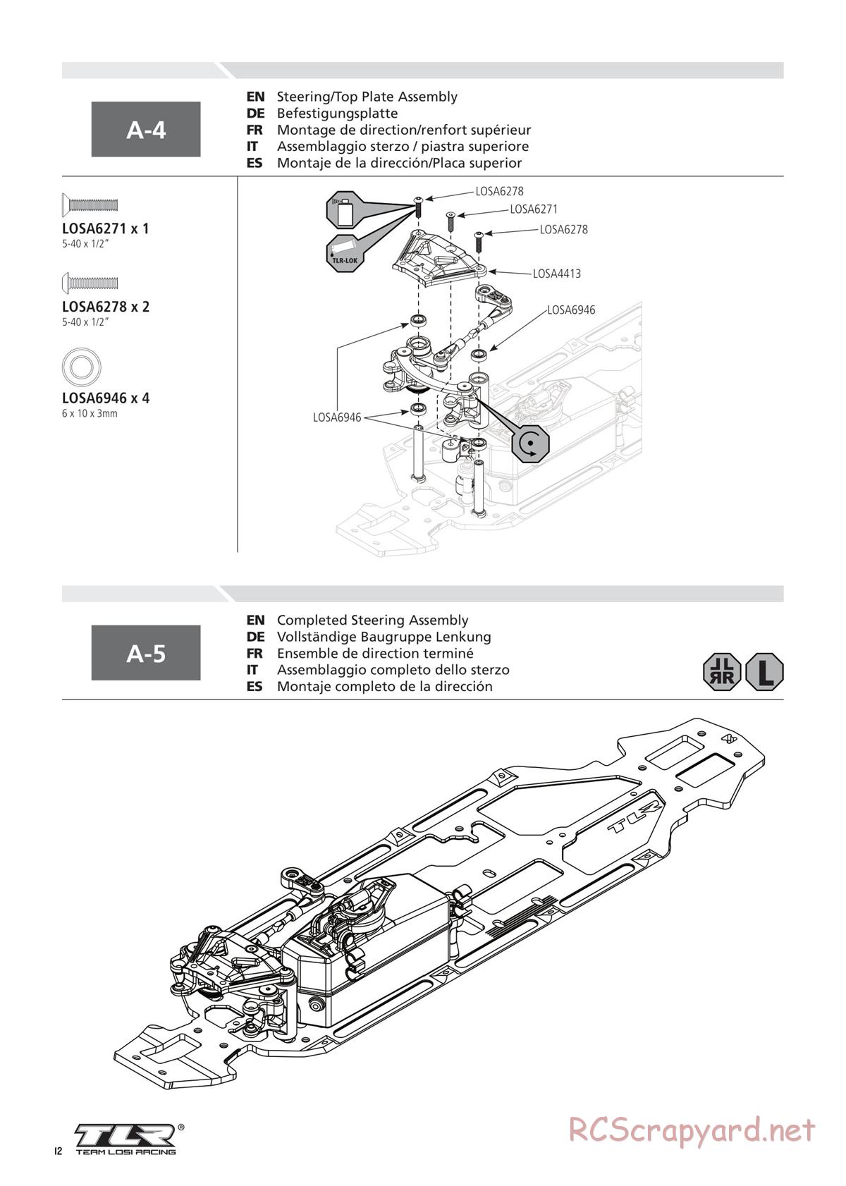Team Losi - 8ight-T 4.0 Race - Manual - Page 12