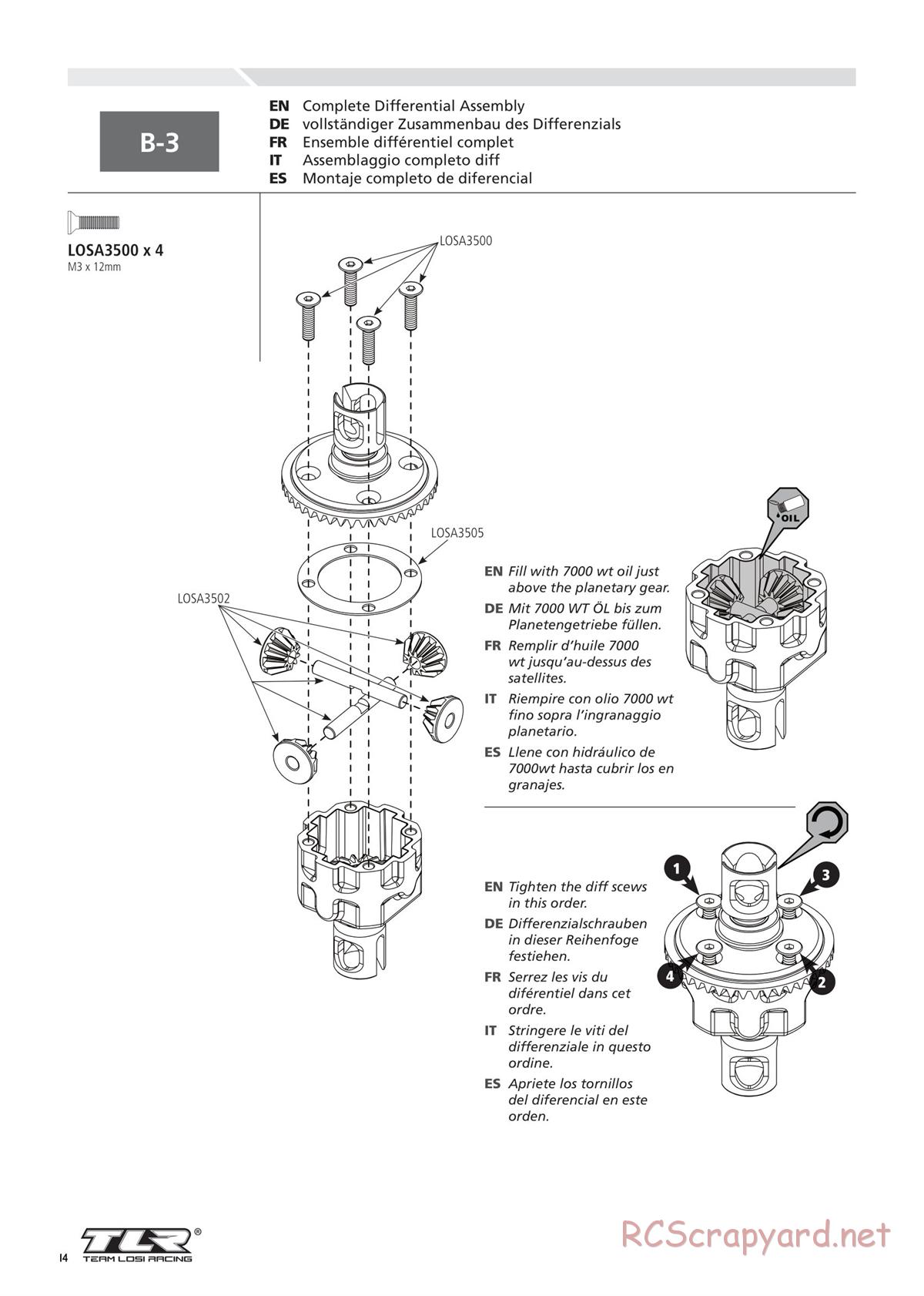 Team Losi - 8ight-T 4.0 Race - Manual - Page 14