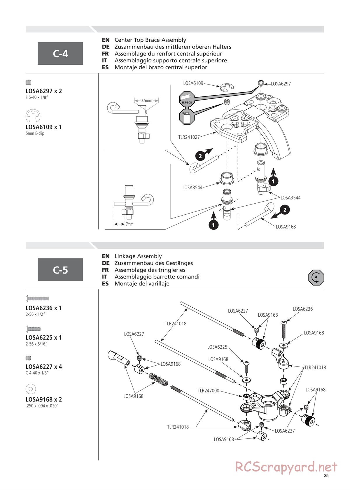 Team Losi - 8ight-T 4.0 Race - Manual - Page 25