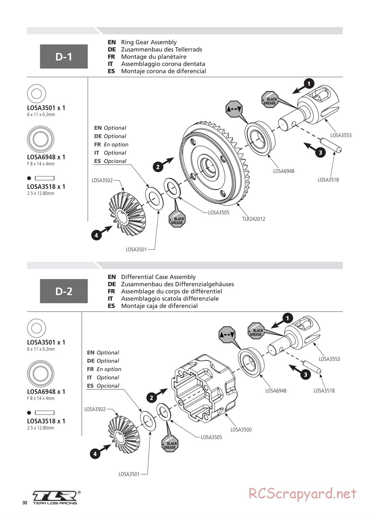 Team Losi - 8ight-T 4.0 Race - Manual - Page 30