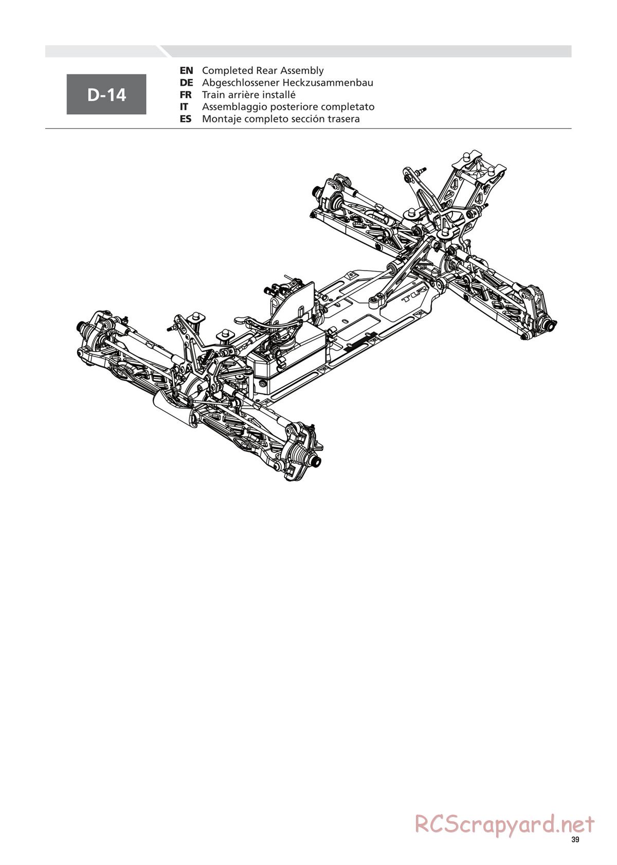 Team Losi - 8ight-T 4.0 Race - Manual - Page 39