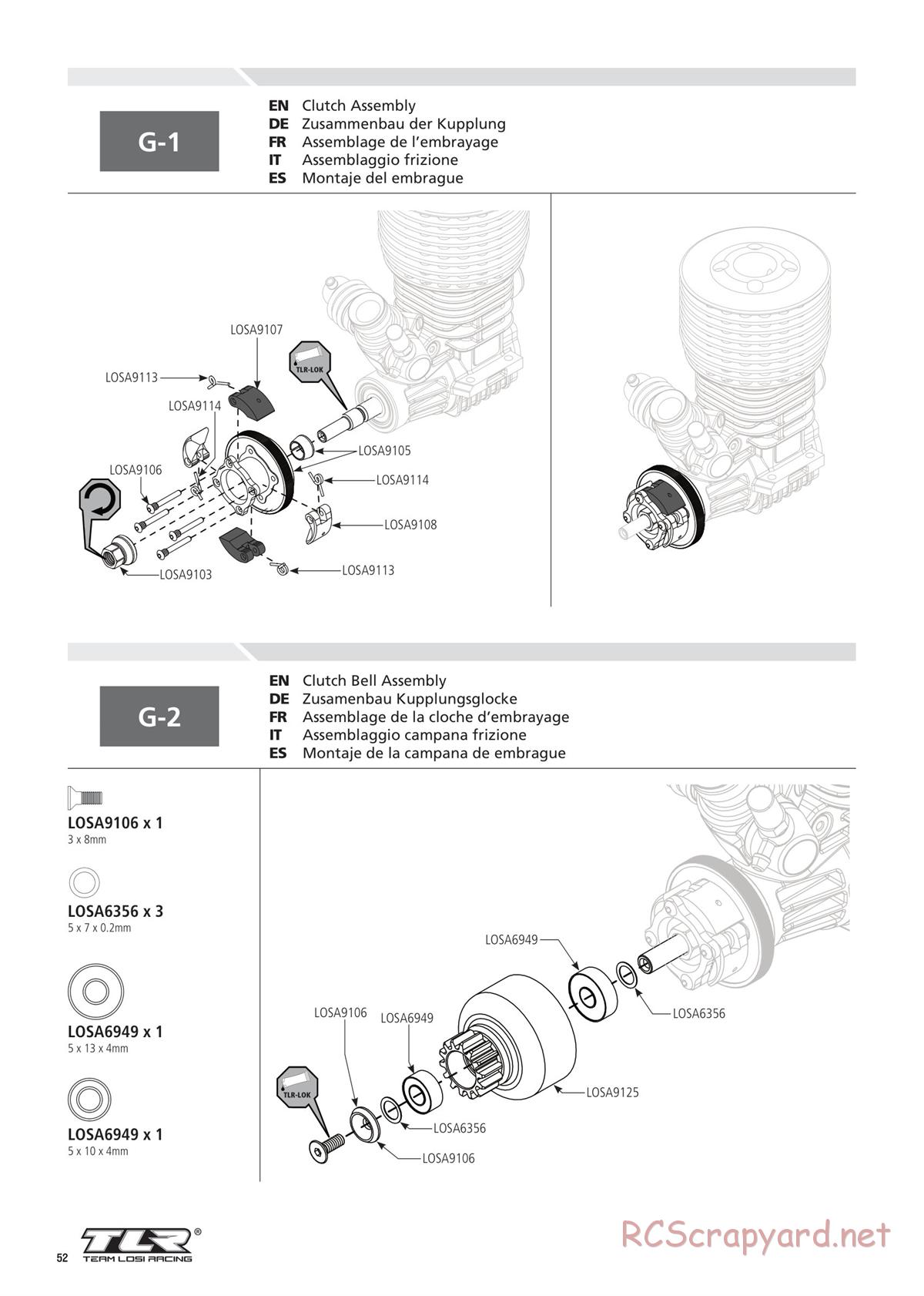 Team Losi - 8ight-T 4.0 Race - Manual - Page 52