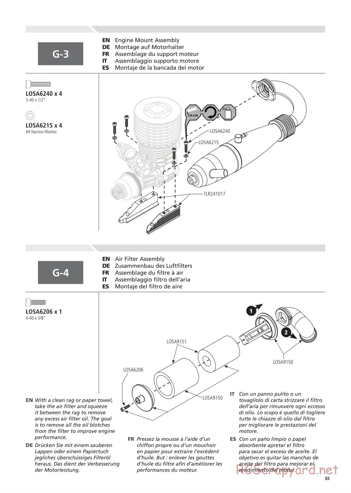 Team Losi - 8ight-T 4.0 Race - Manual - Page 53