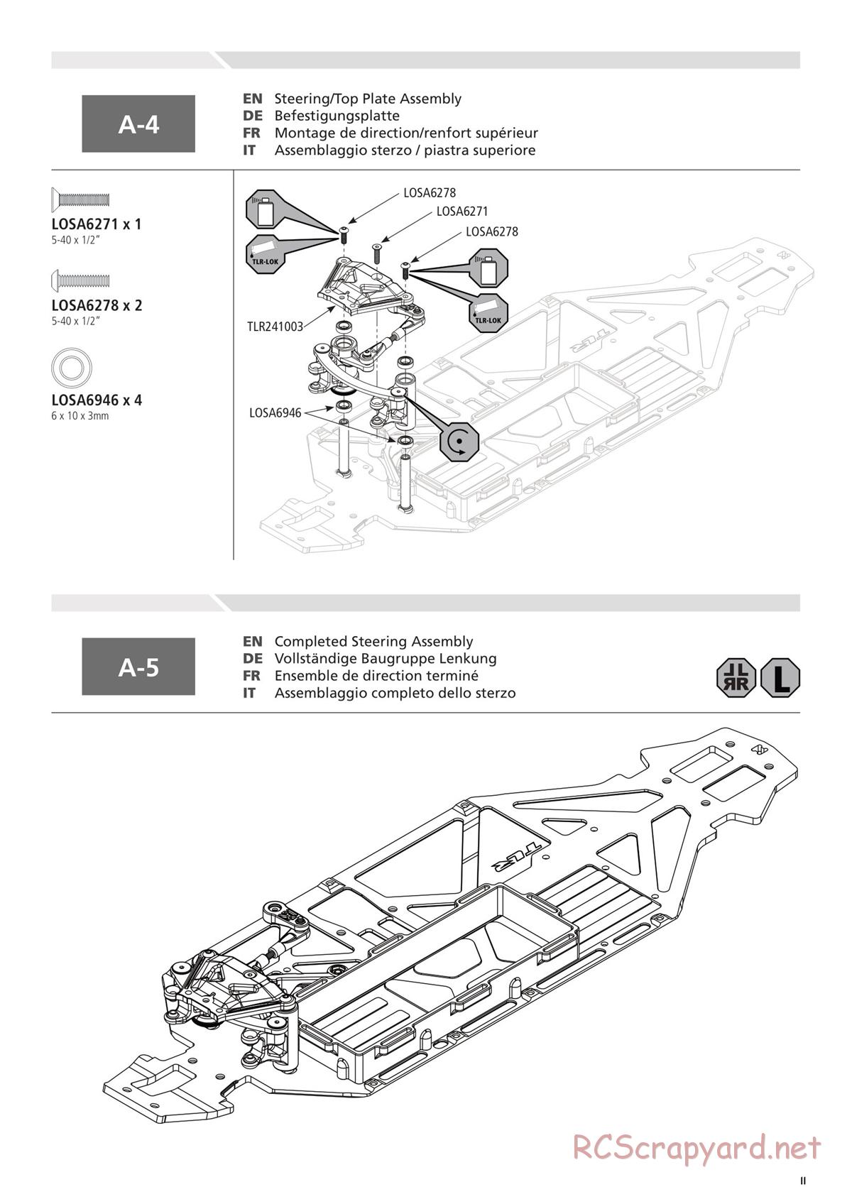 Team Losi - 8ight-T-E 3.0 - Manual - Page 11