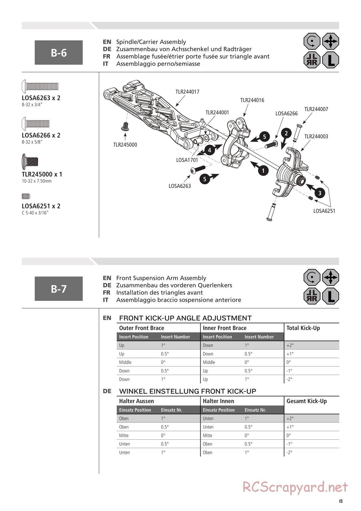 Team Losi - 8ight-T-E 3.0 - Manual - Page 15