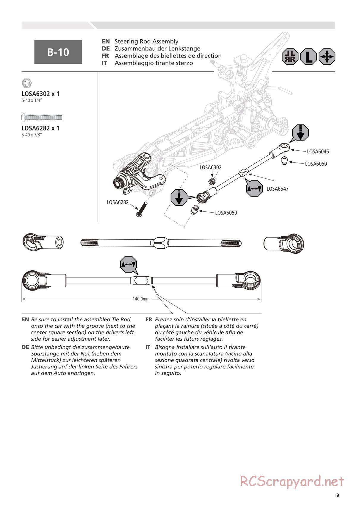 Team Losi - 8ight-T-E 3.0 - Manual - Page 19