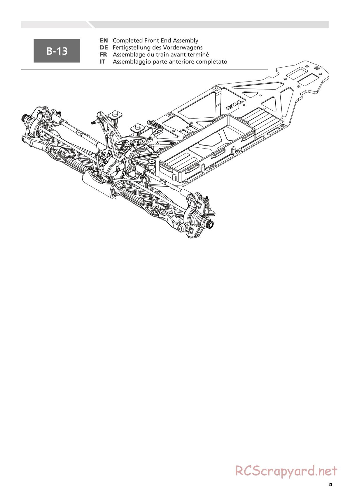 Team Losi - 8ight-T-E 3.0 - Manual - Page 21