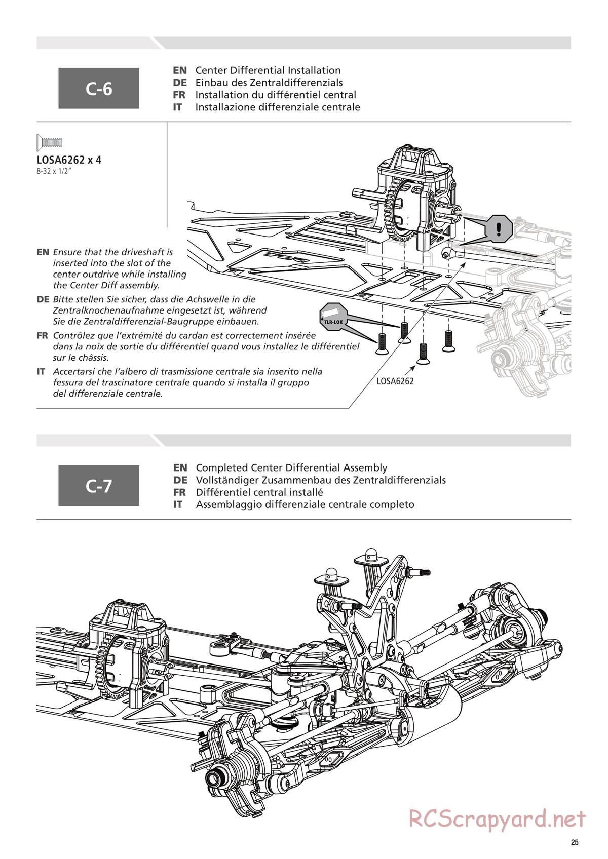 Team Losi - 8ight-T-E 3.0 - Manual - Page 25