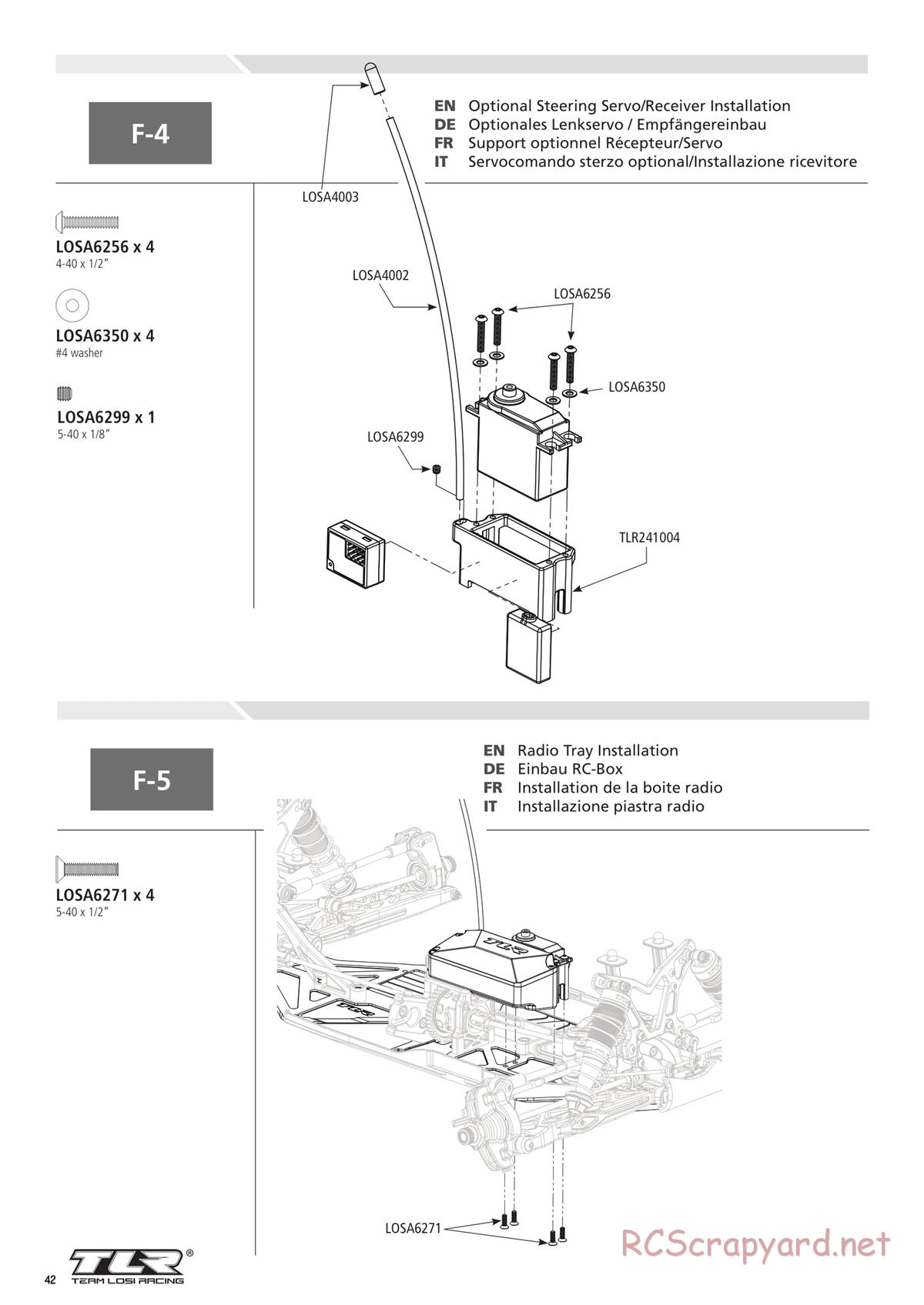 Team Losi - 8ight-T-E 3.0 - Manual - Page 42