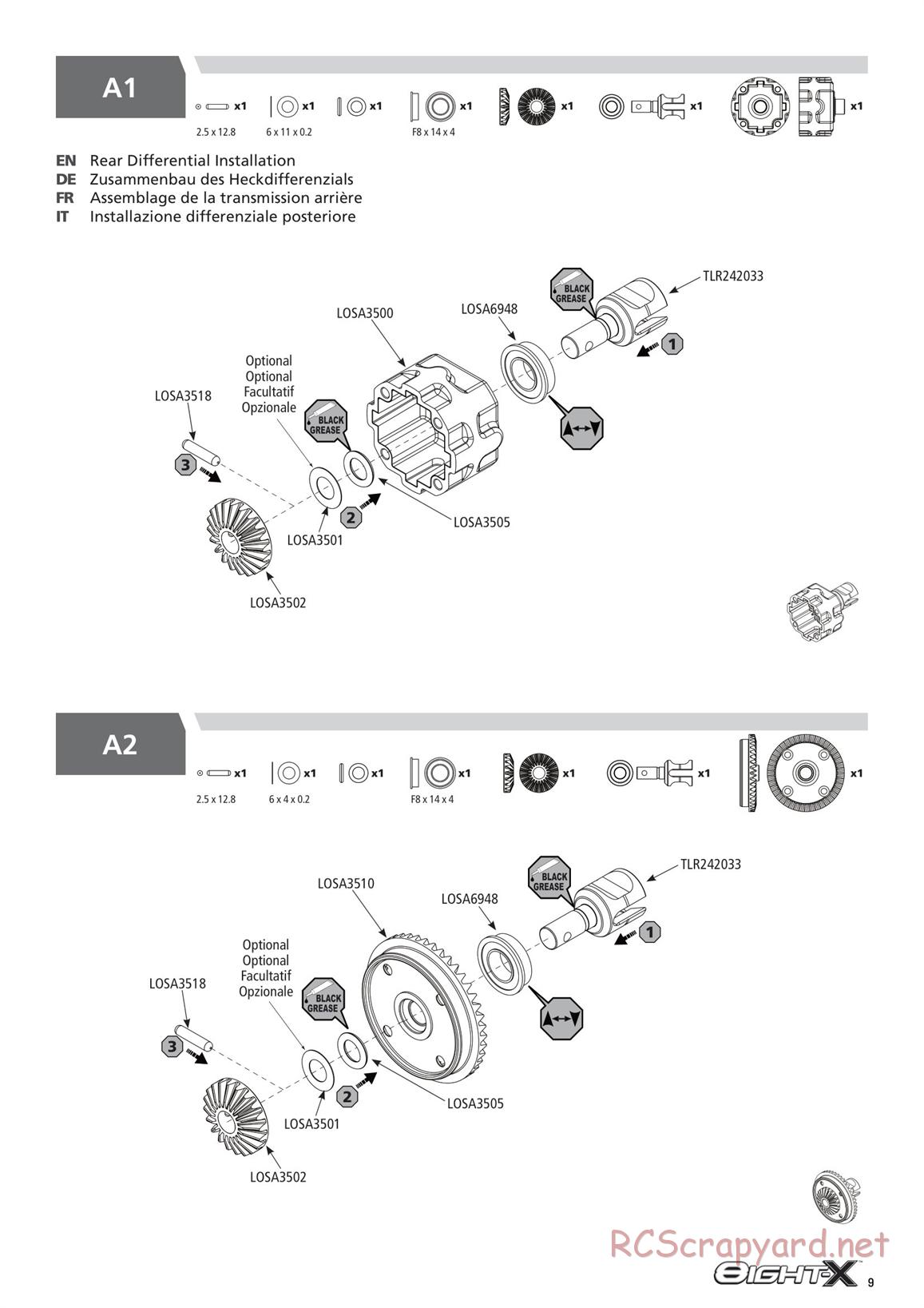 Team Losi - 8ight-X Race - Manual - Page 9