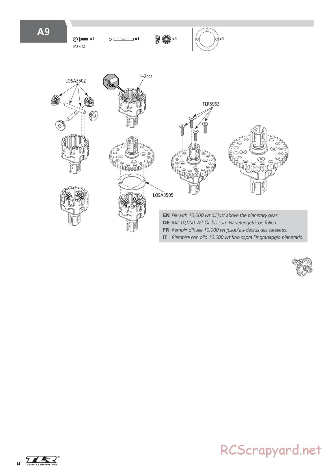 Team Losi - 8ight-X Race - Manual - Page 14