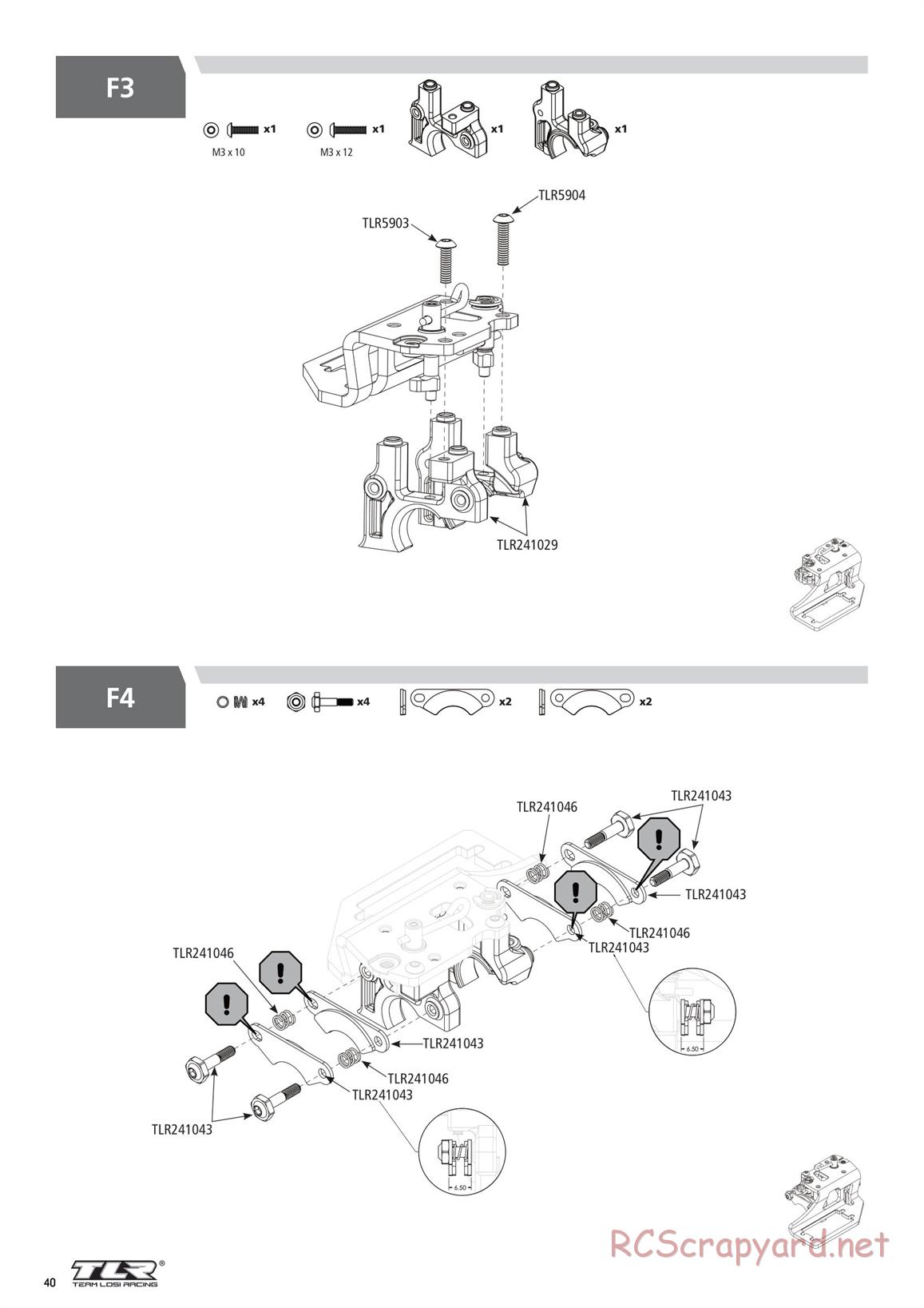 Team Losi - 8ight-X Race - Manual - Page 40