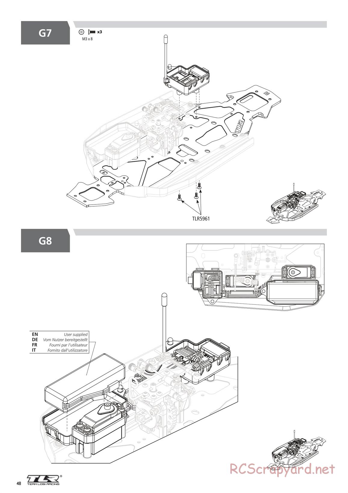 Team Losi - 8ight-X Race - Manual - Page 48