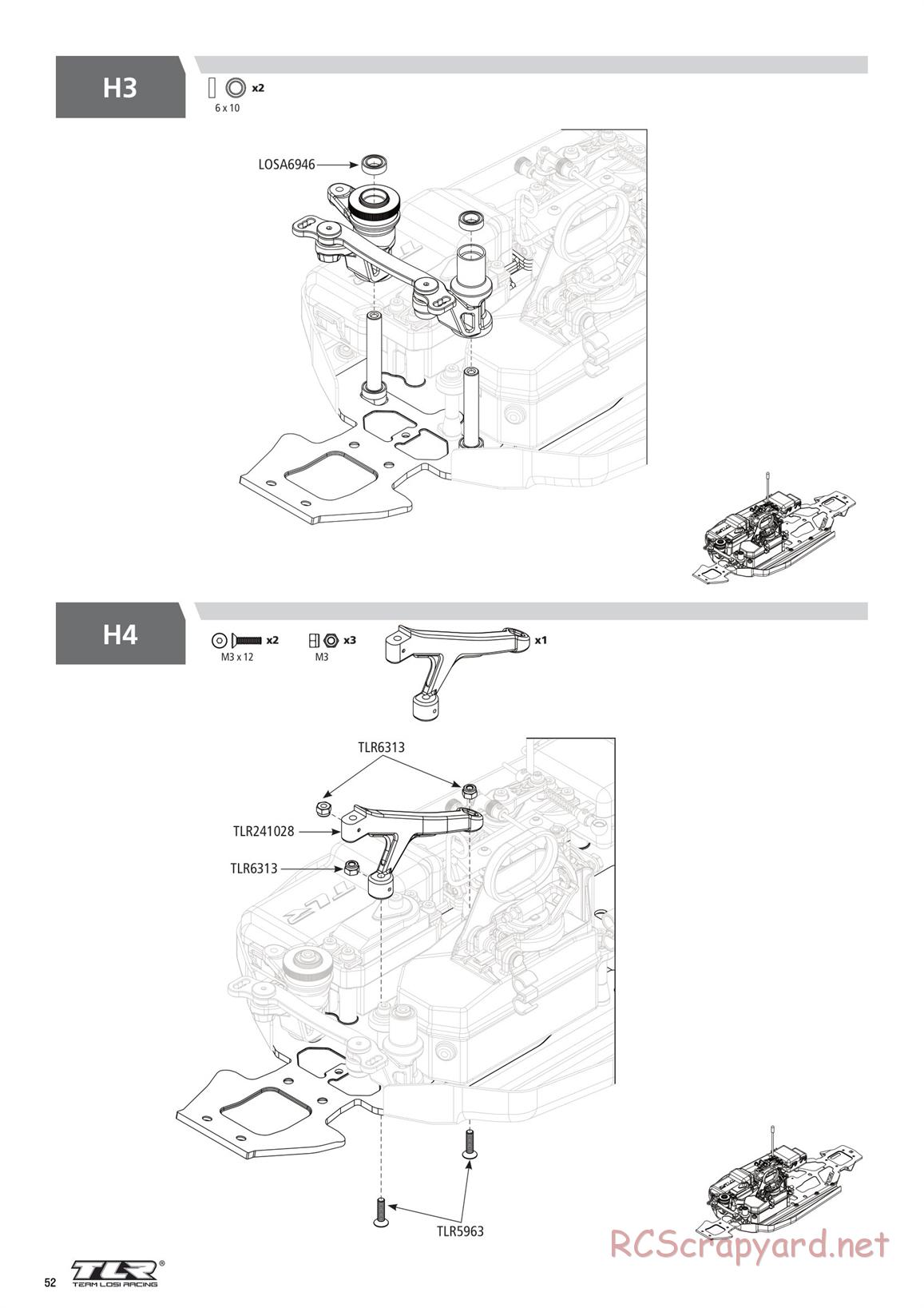 Team Losi - 8ight-X Race - Manual - Page 52