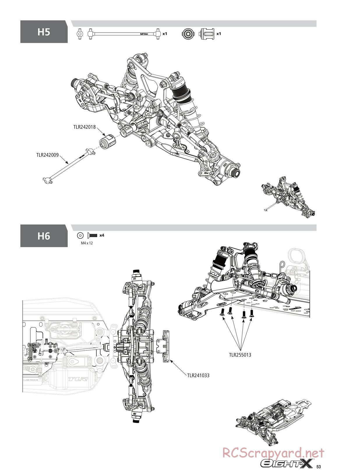 Team Losi - 8ight-X Race - Manual - Page 53