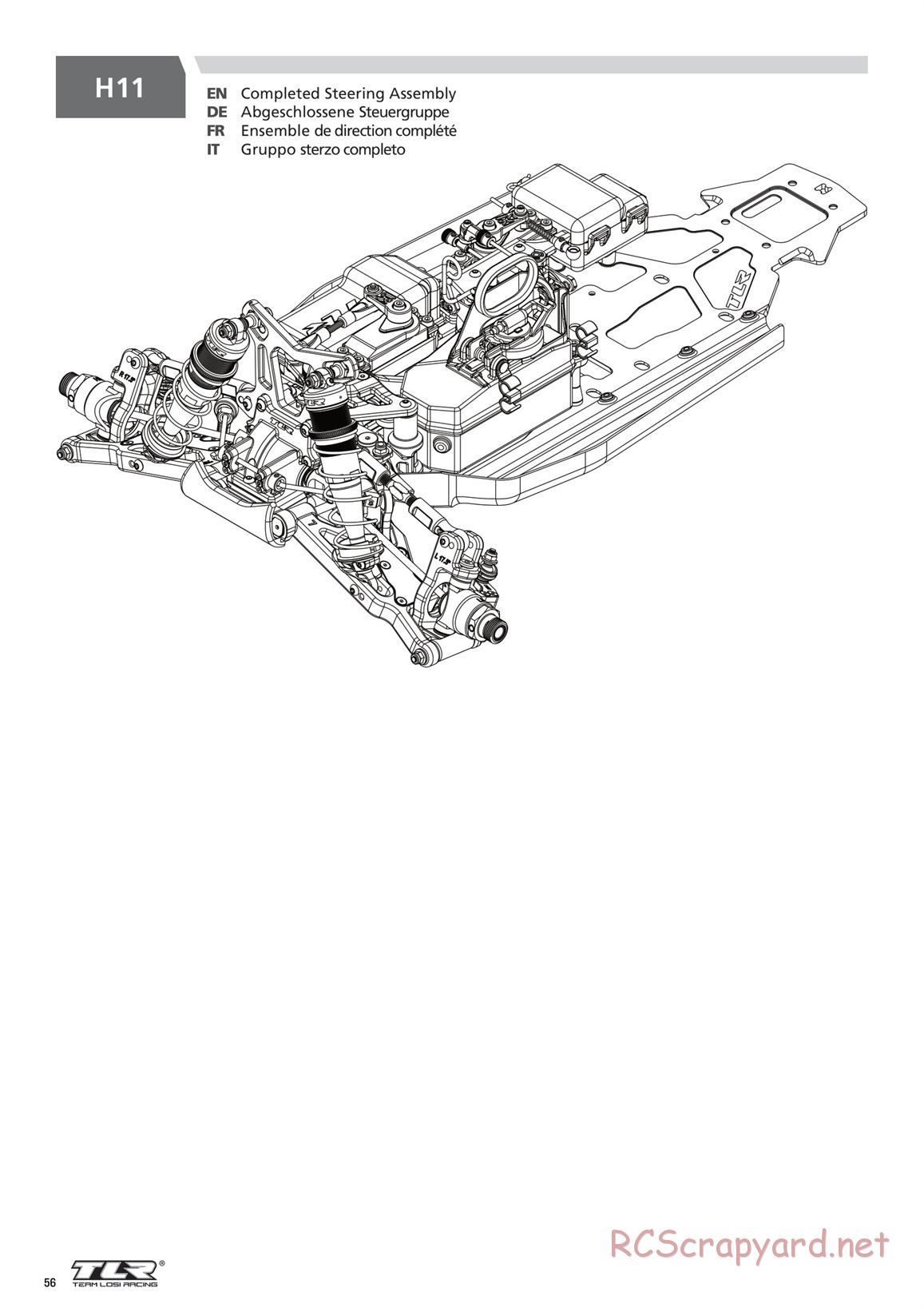 Team Losi - 8ight-X Race - Manual - Page 56