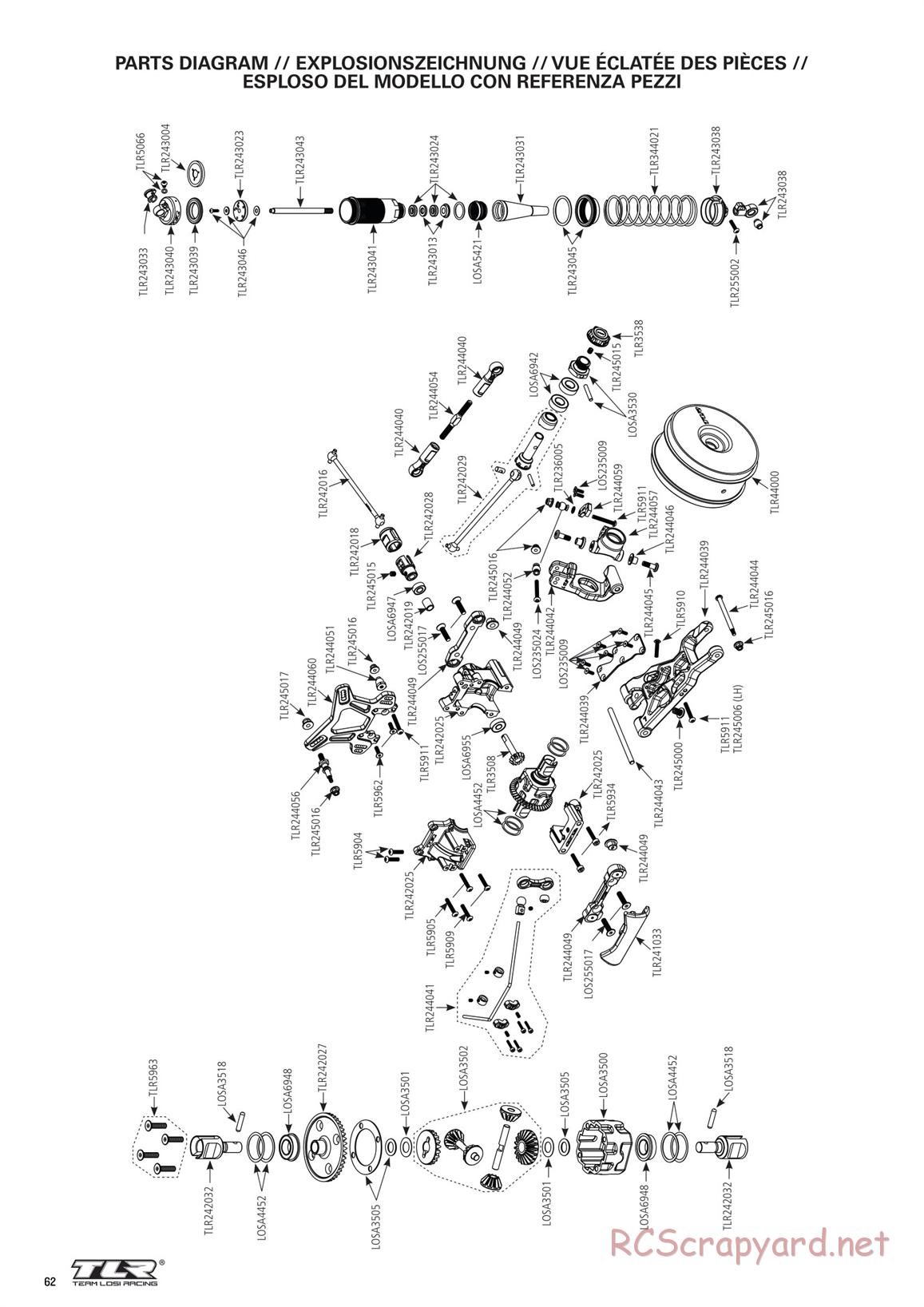 Team Losi - 8ight-XE Race - Manual - Page 2