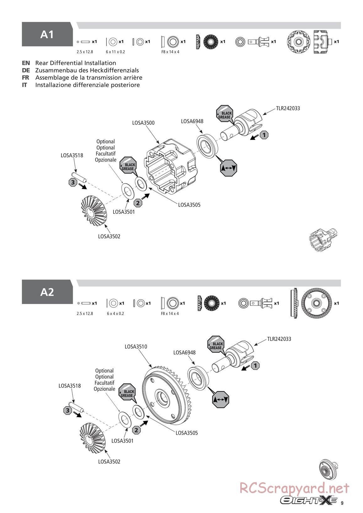 Team Losi - 8ight-XE Race - Manual - Page 9