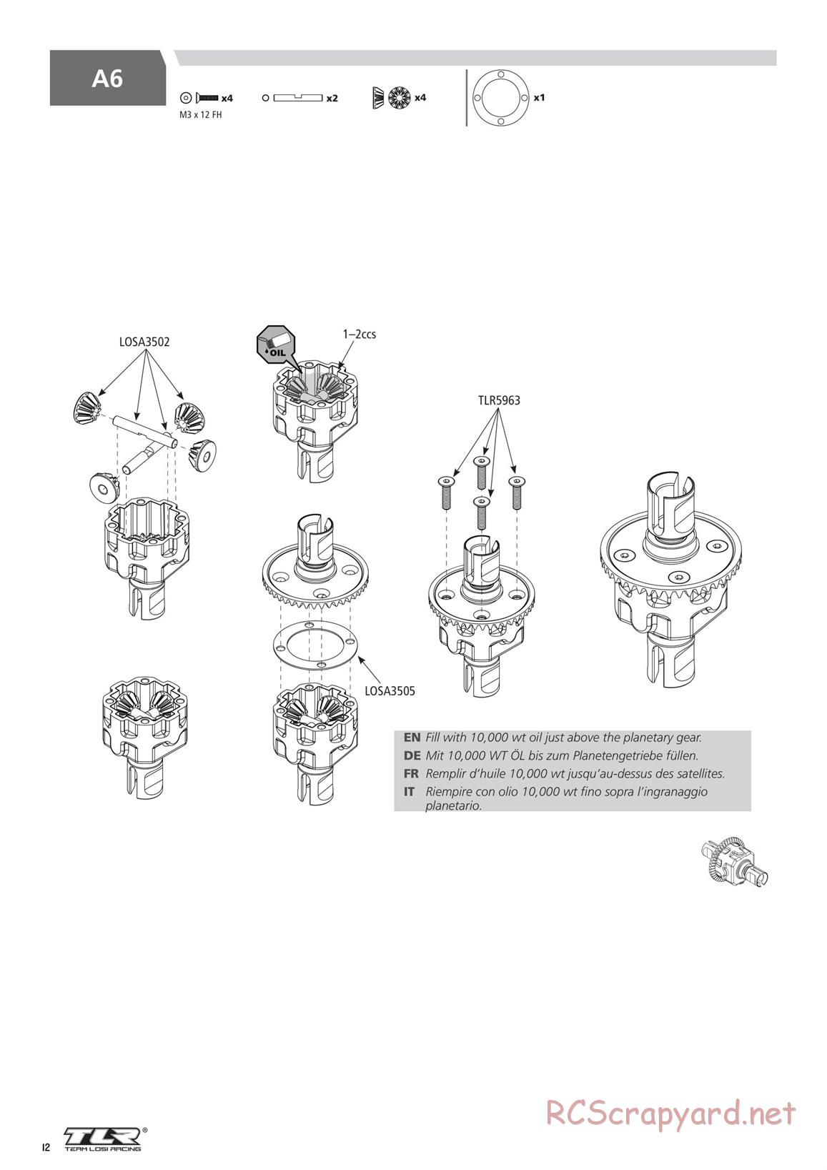 Team Losi - 8ight-XE Race - Manual - Page 12