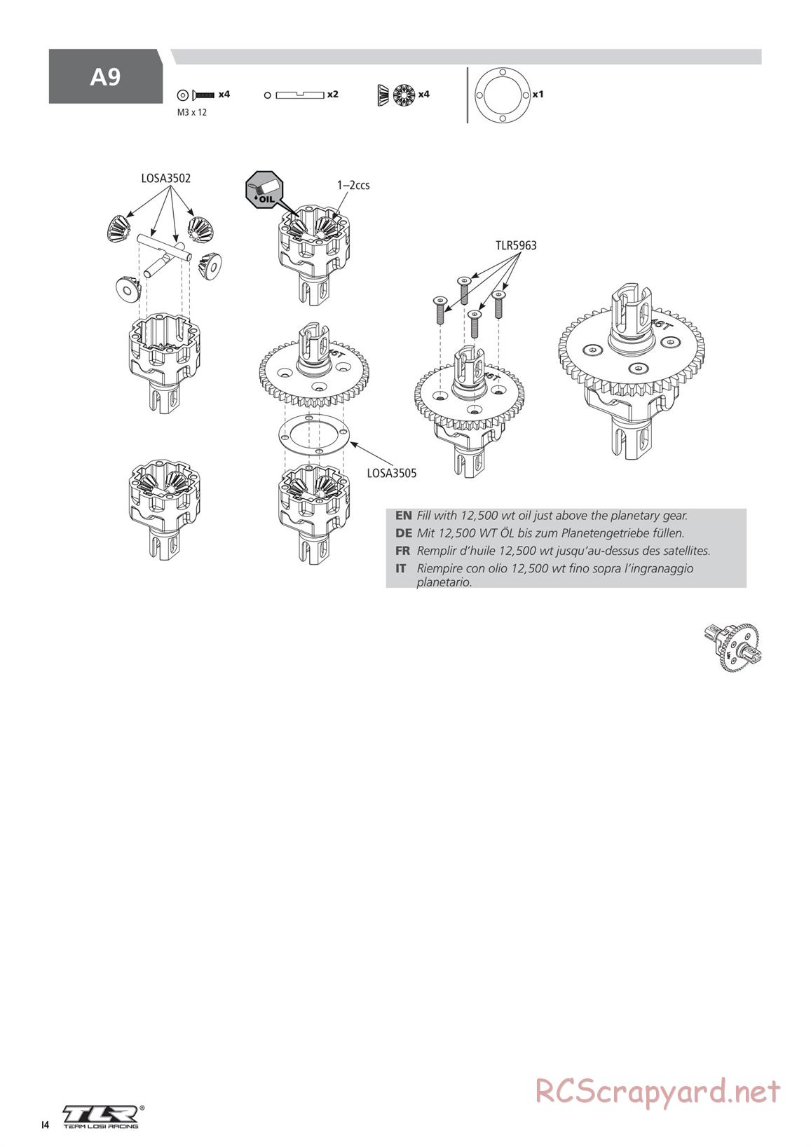 Team Losi - 8ight-XE Race - Manual - Page 14