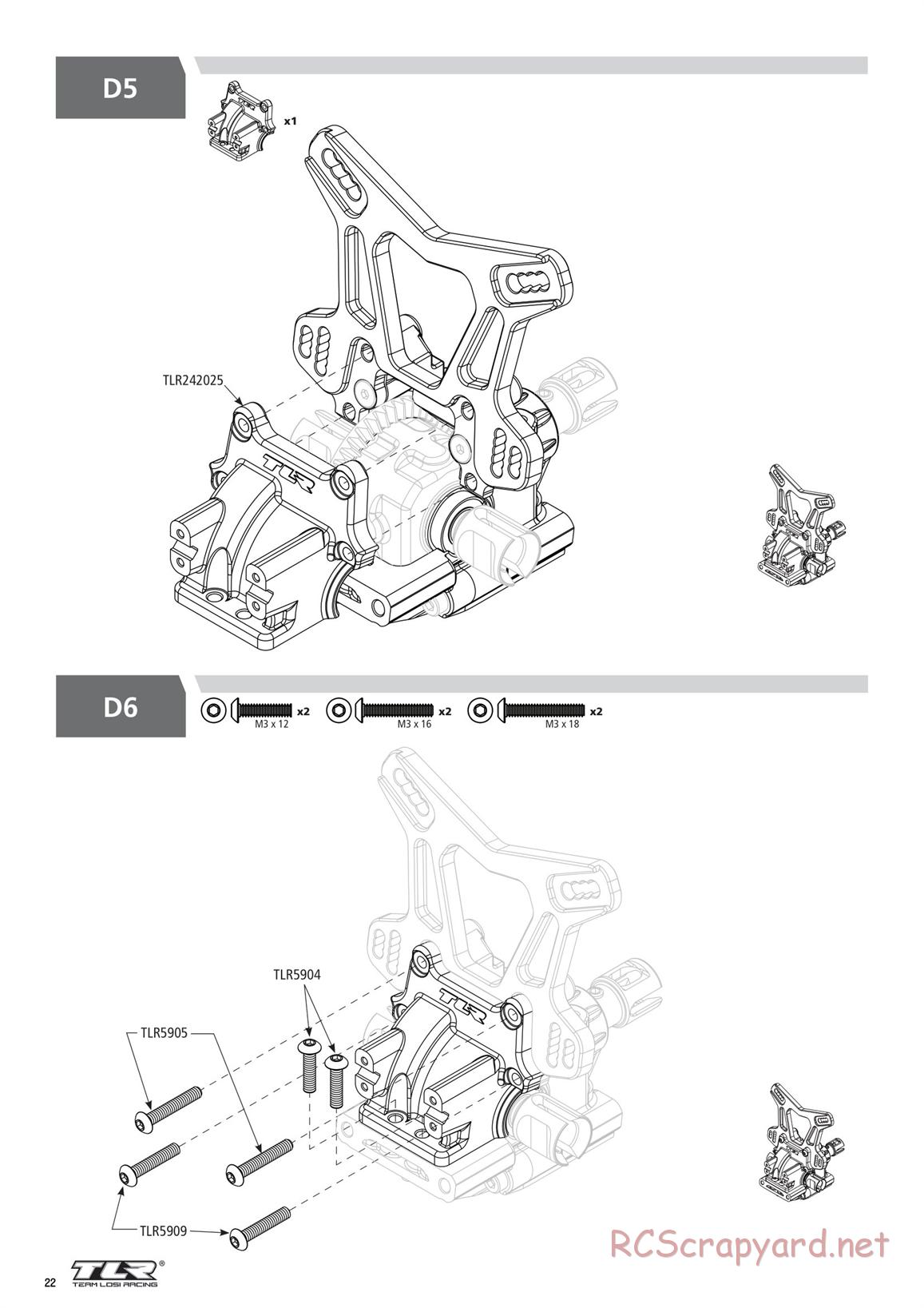 Team Losi - 8ight-XE Race - Manual - Page 22