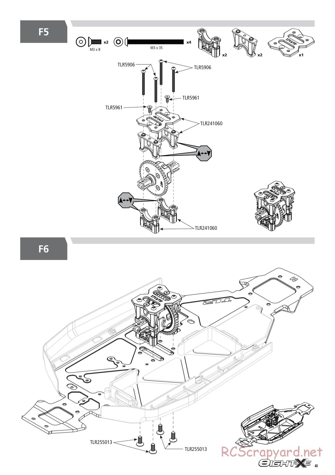 Team Losi - 8ight-XE Race - Manual - Page 41