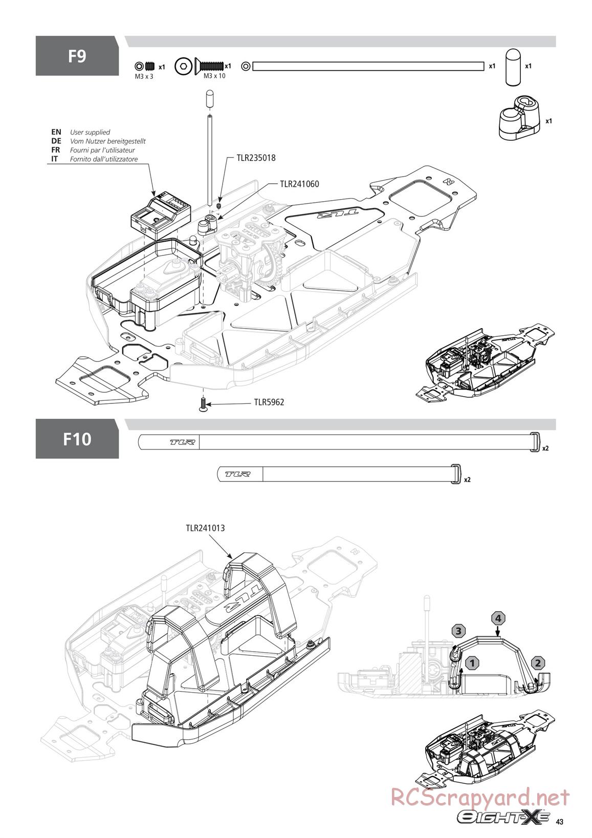 Team Losi - 8ight-XE Race - Manual - Page 43
