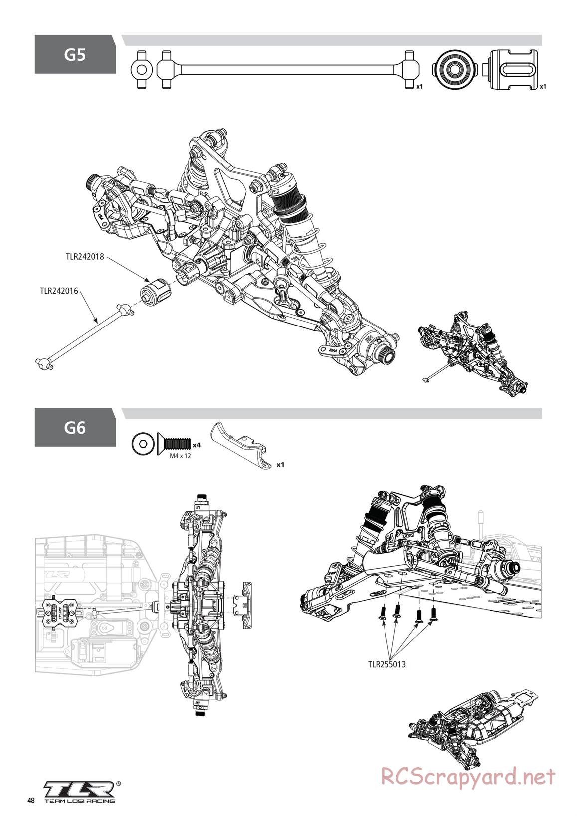 Team Losi - 8ight-XE Race - Manual - Page 48