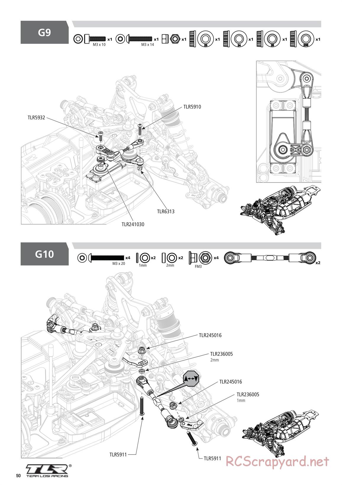 Team Losi - 8ight-XE Race - Manual - Page 50