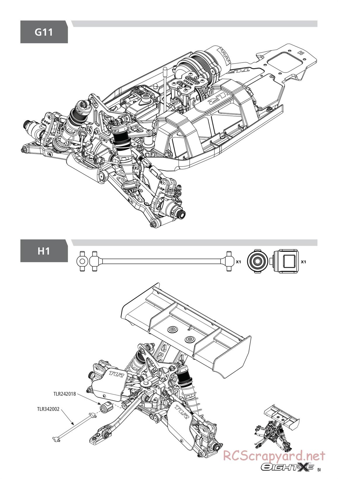 Team Losi - 8ight-XE Race - Manual - Page 51