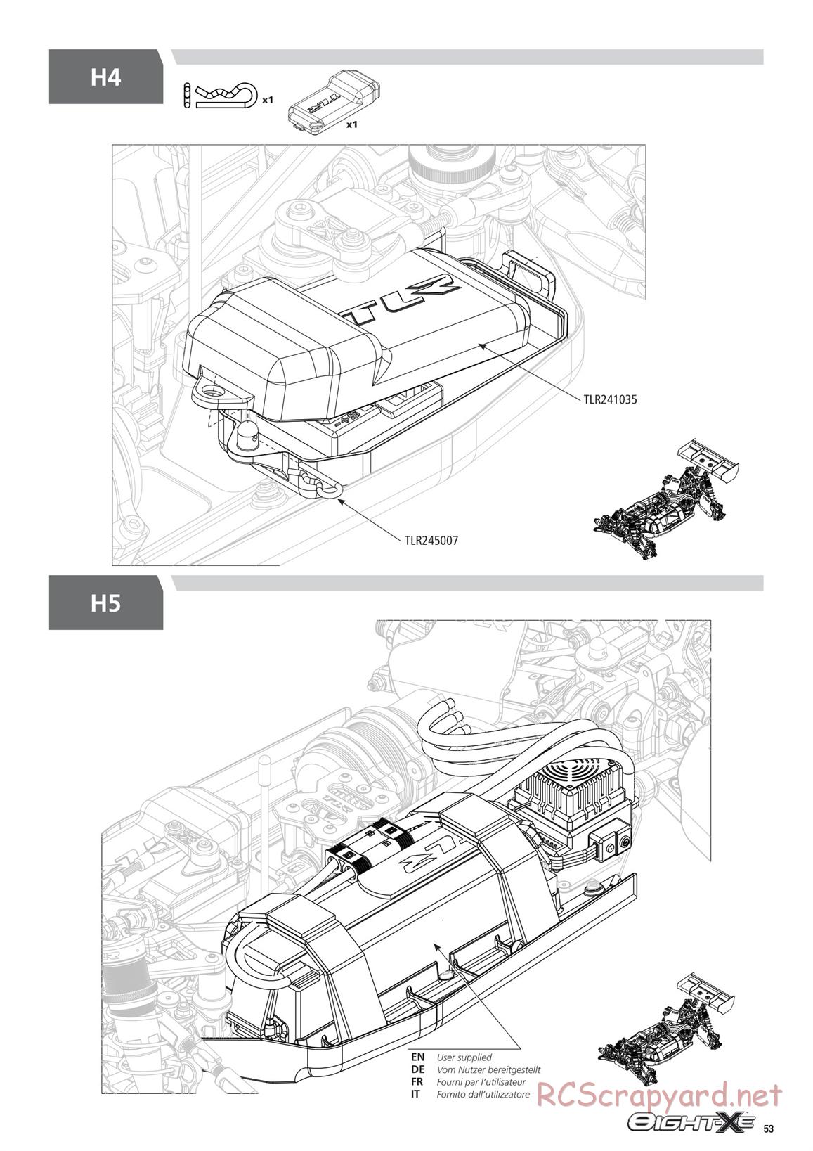 Team Losi - 8ight-XE Race - Manual - Page 53