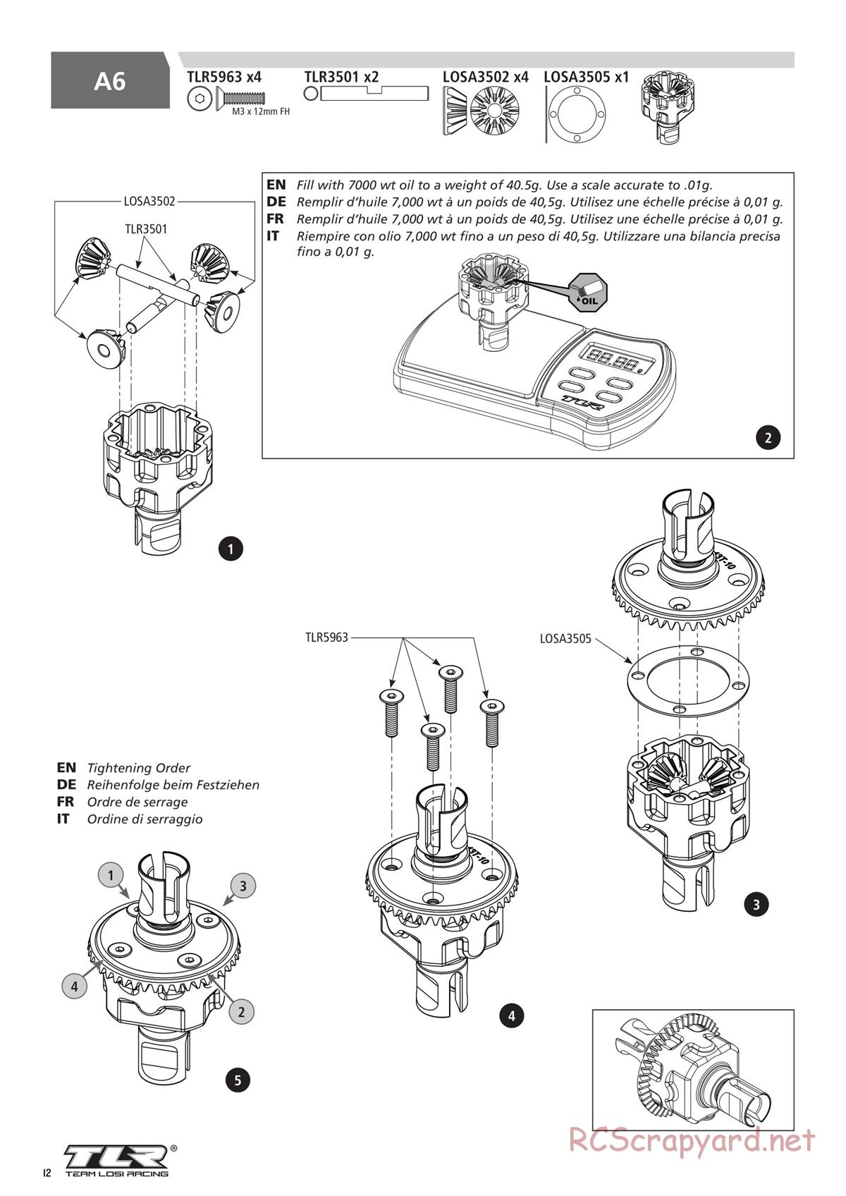 Team Losi - 8ight-XT/XTE Nitro/Electric Race - Manual - Page 12