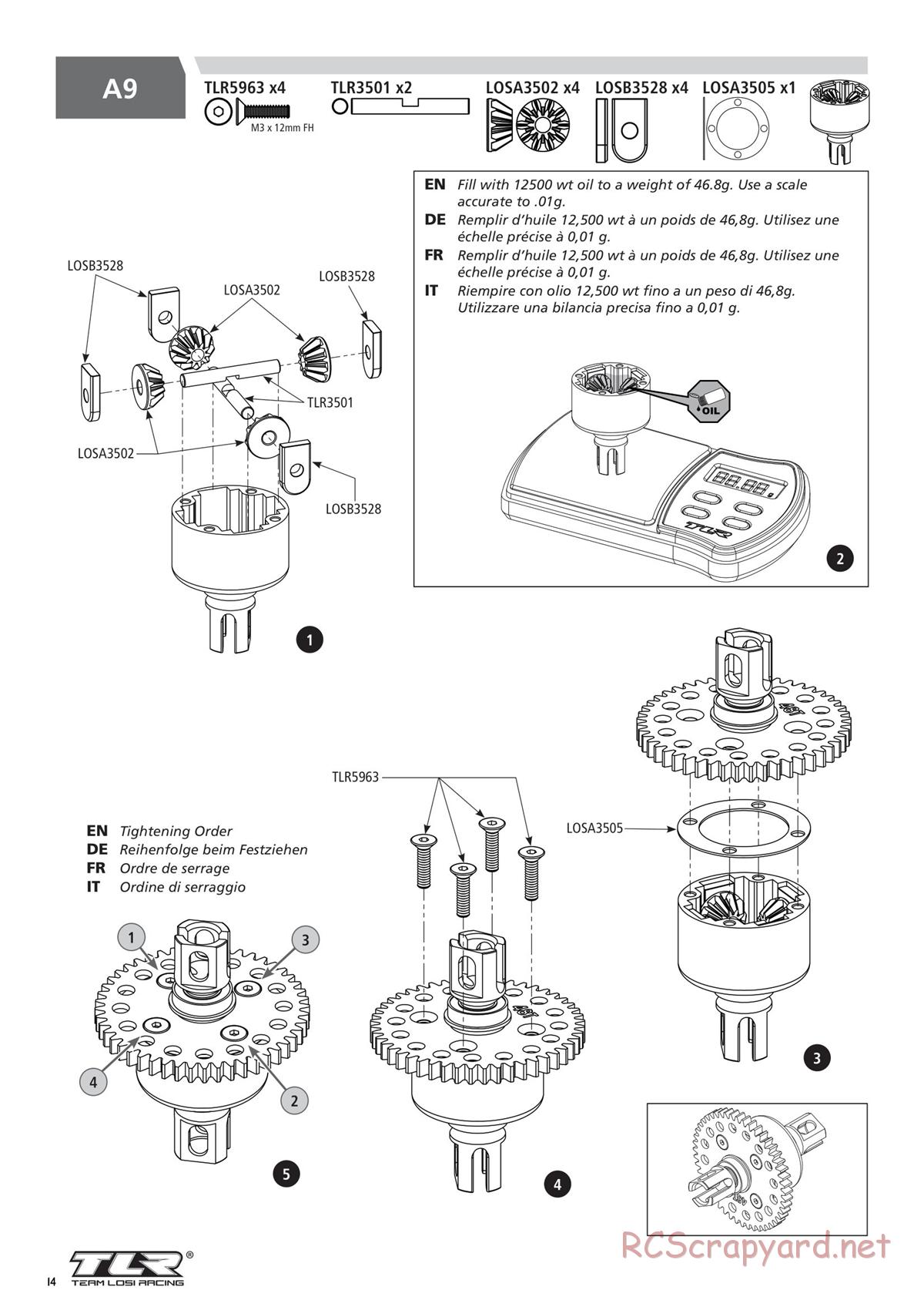 Team Losi - 8ight-XT/XTE Nitro/Electric Race - Manual - Page 14