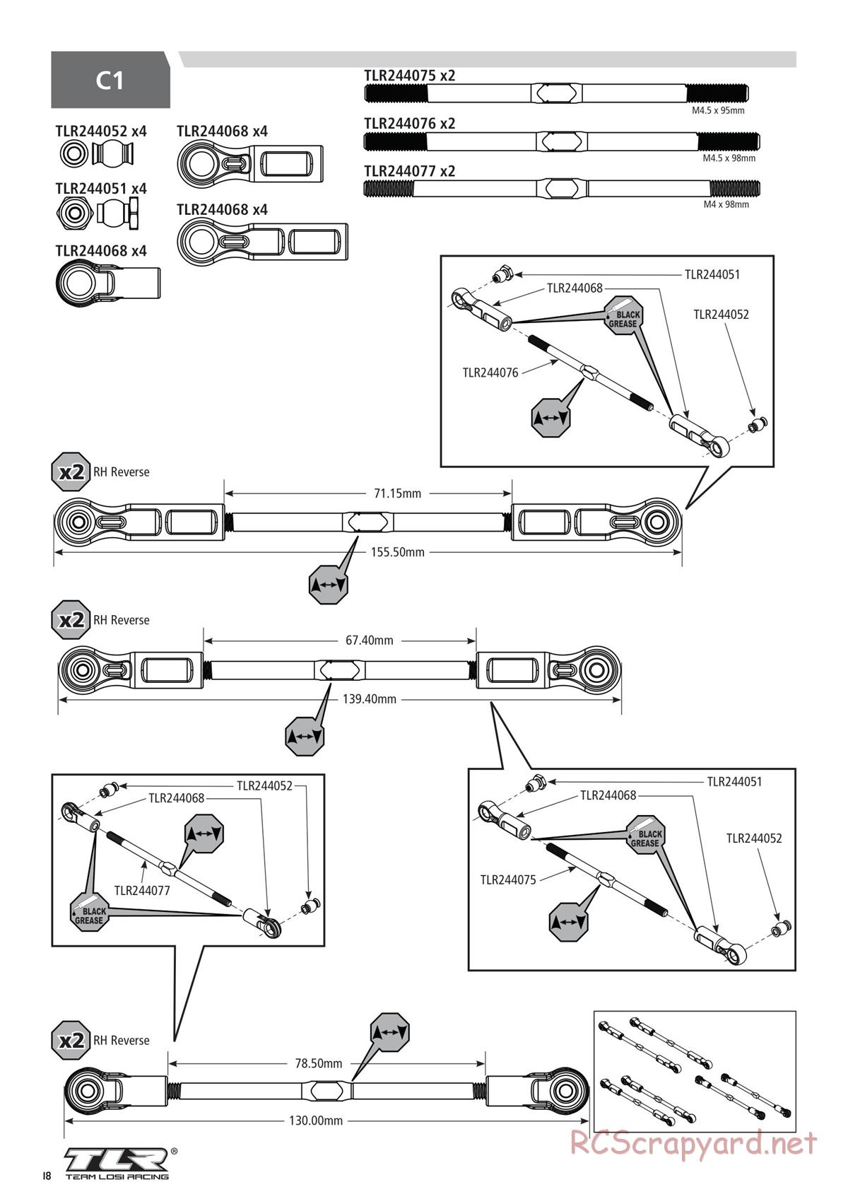 Team Losi - 8ight-XT/XTE Nitro/Electric Race - Manual - Page 18