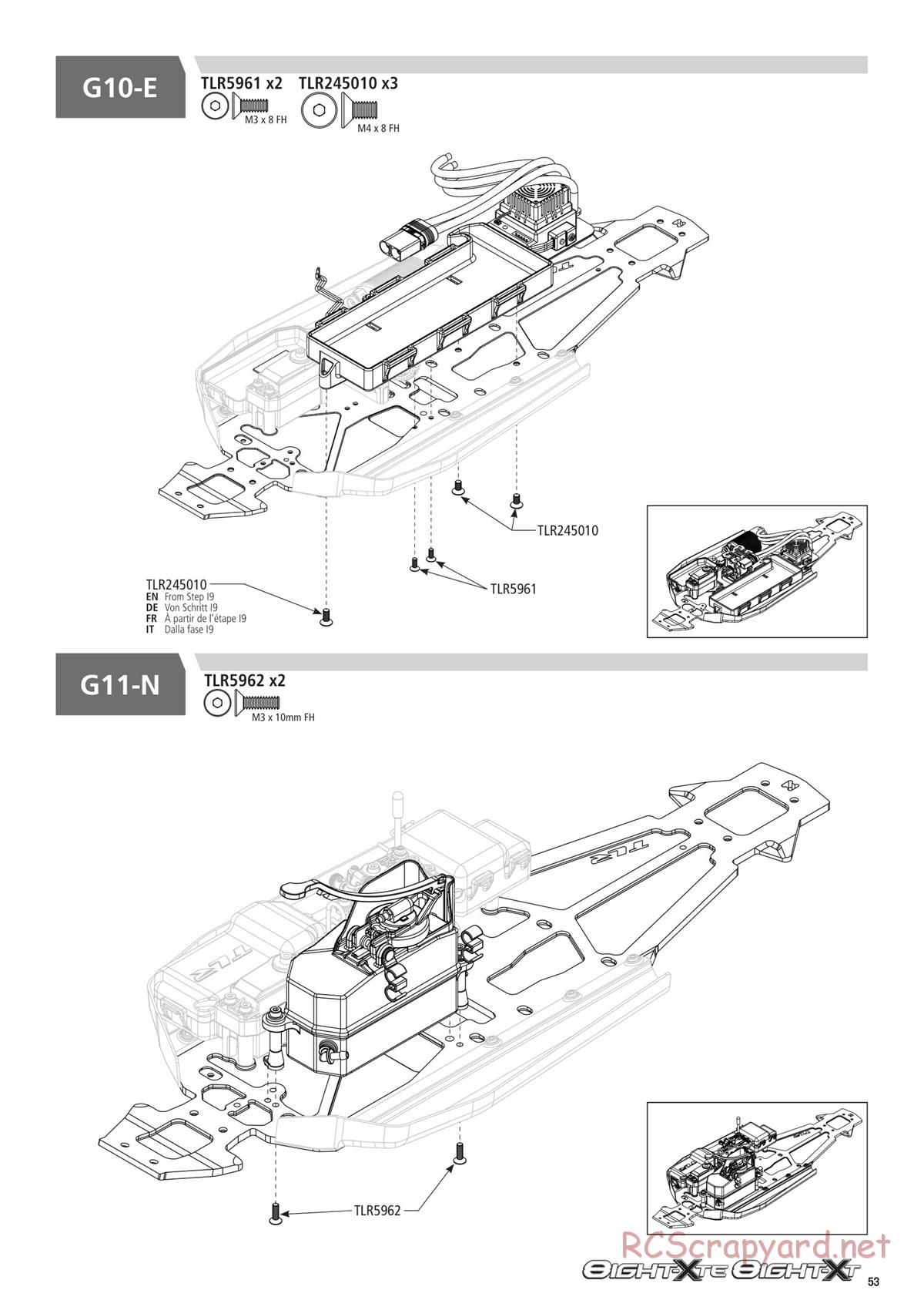 Team Losi - 8ight-XT/XTE Nitro/Electric Race - Manual - Page 53