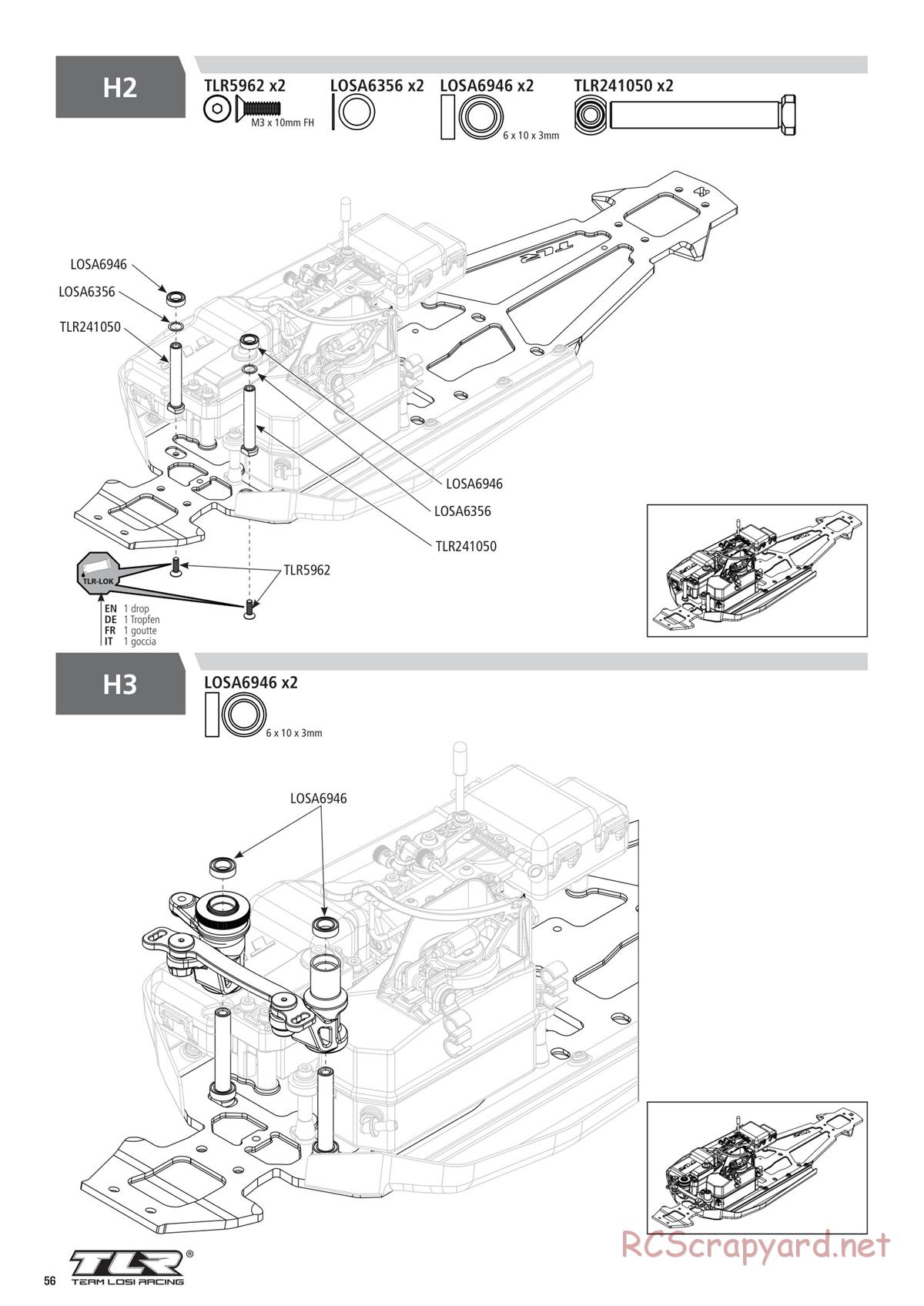 Team Losi - 8ight-XT/XTE Nitro/Electric Race - Manual - Page 56