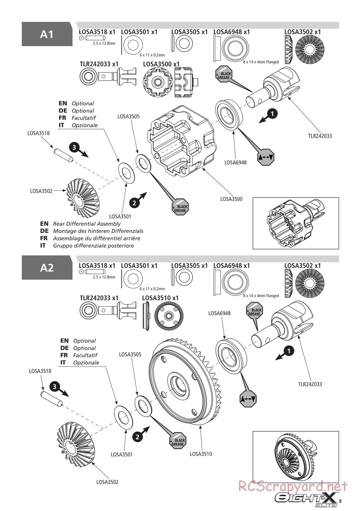 Team Losi - 8ight-X Elite Race - Manual - Page 9