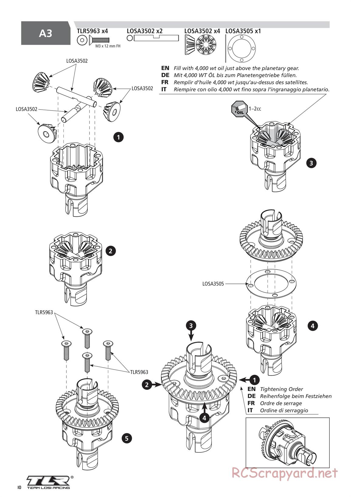 Team Losi - 8ight-X Elite Race - Manual - Page 10