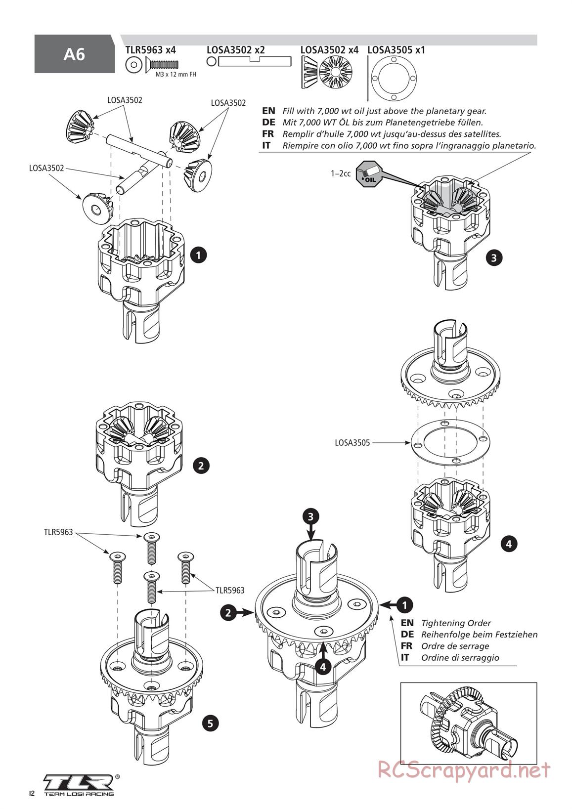 Team Losi - 8ight-X Elite Race - Manual - Page 12