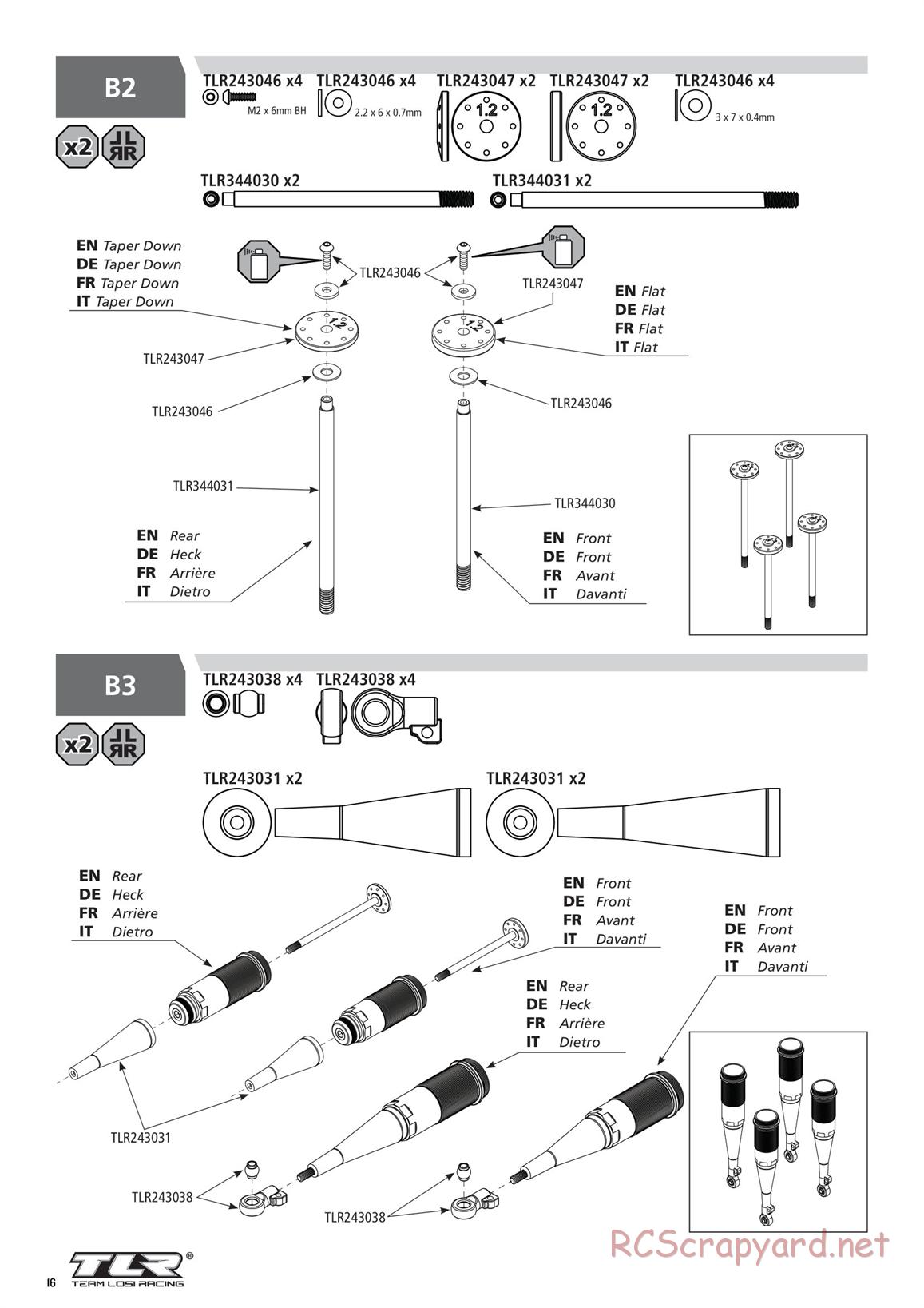 Team Losi - 8ight-X Elite Race - Manual - Page 16