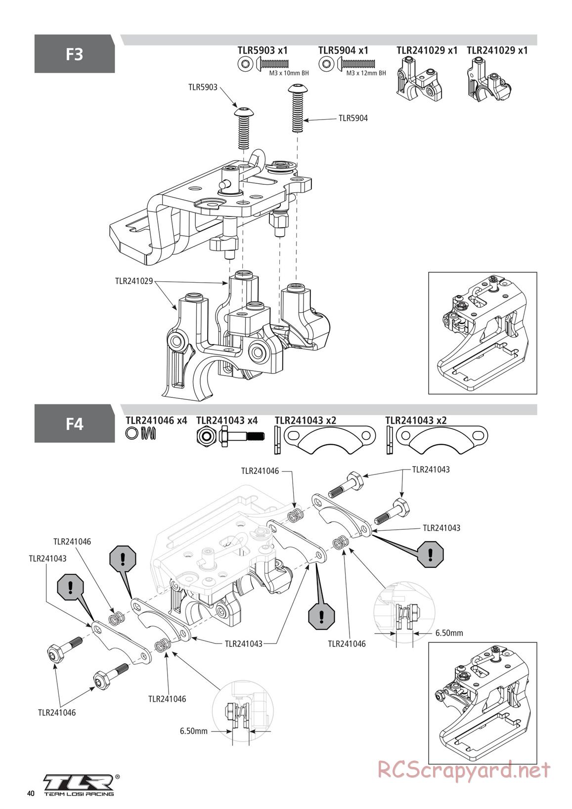 Team Losi - 8ight-X Elite Race - Manual - Page 40