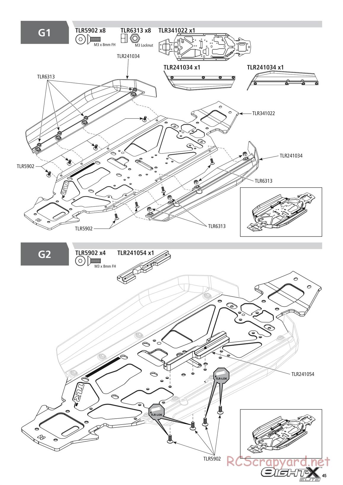 Team Losi - 8ight-X Elite Race - Manual - Page 45