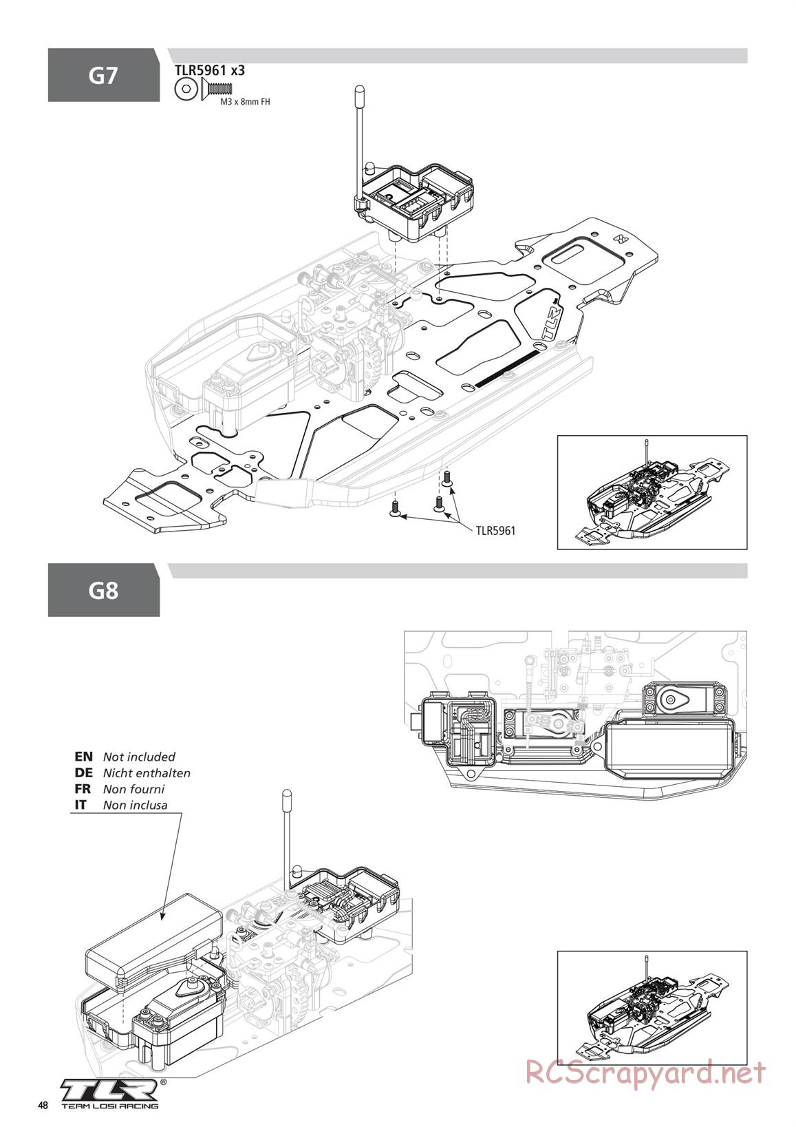 Team Losi - 8ight-X Elite Race - Manual - Page 48